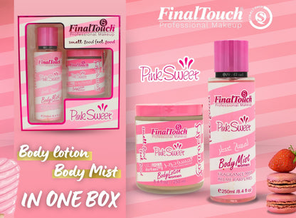 بوكس بودي لوشن و بودي ميست (Pink Sweet)